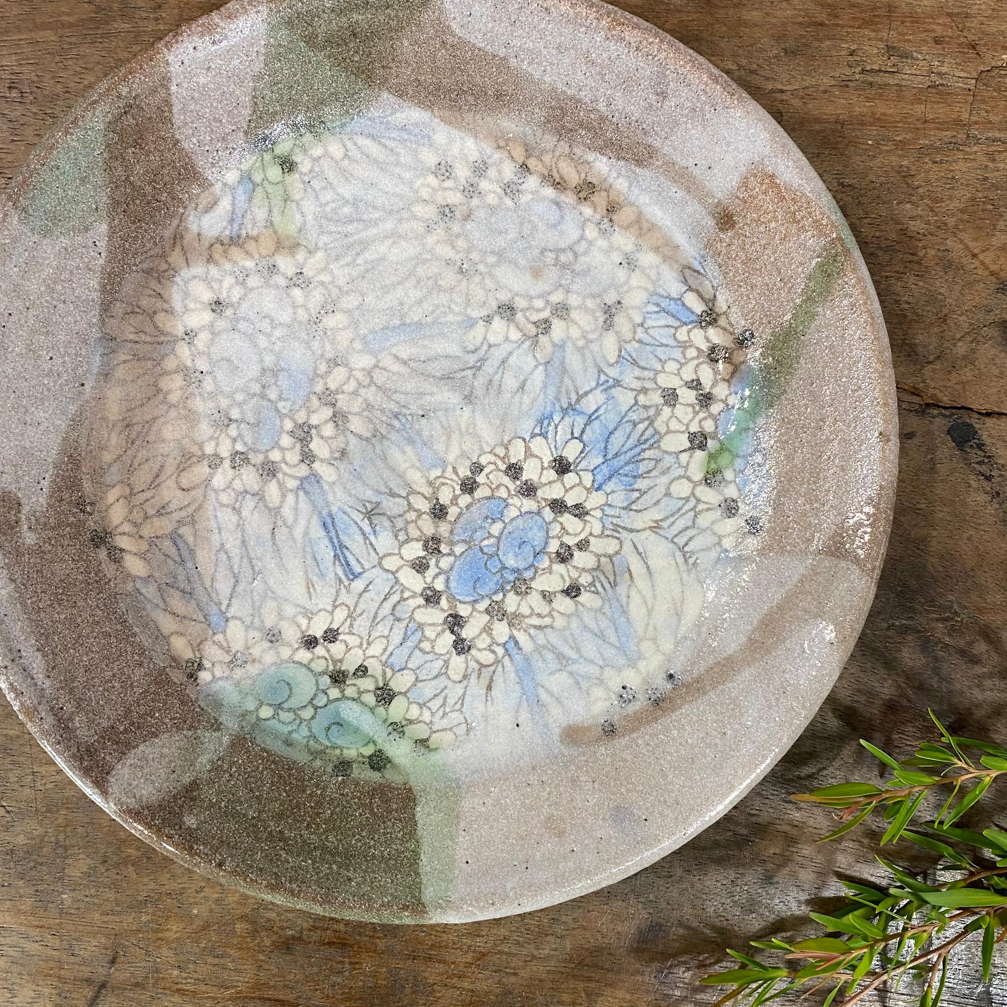 紫陽花のリム皿　20cm | 3枚目