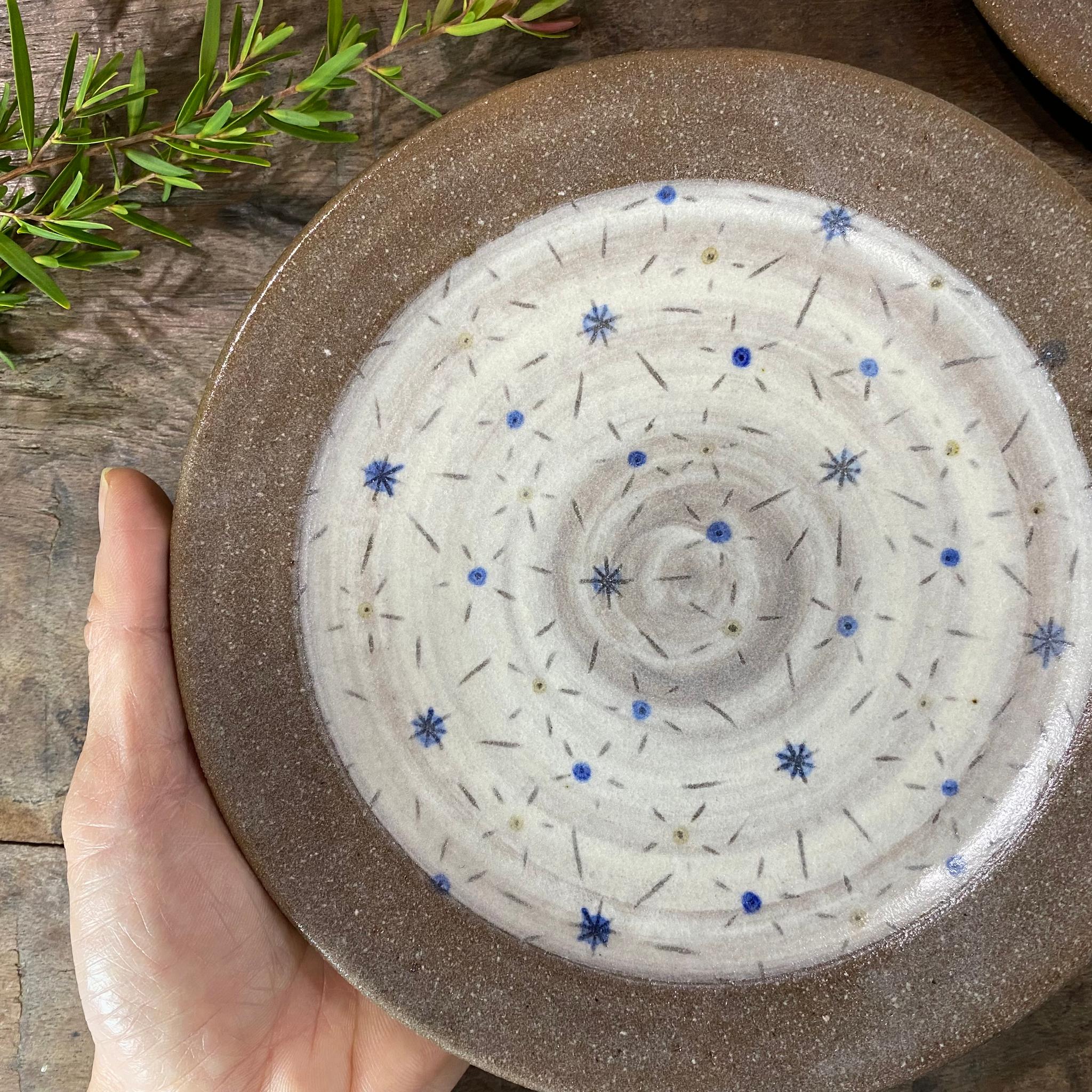 星のリム皿　中　17.5cm | 4枚目