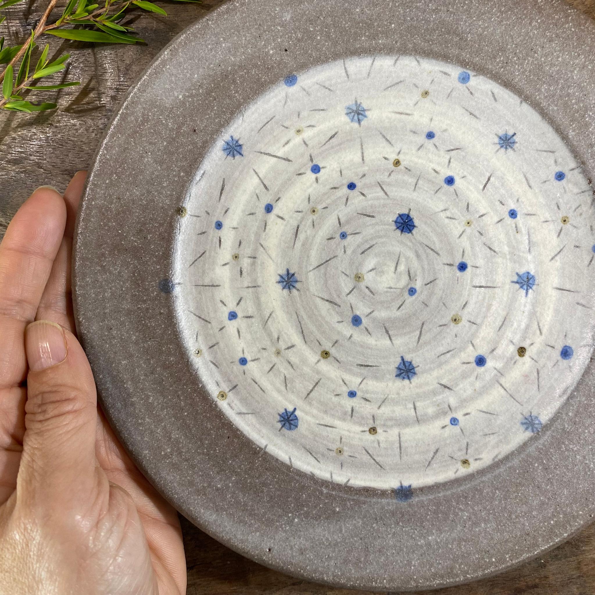 星のリム皿　大　20cm | 2枚目
